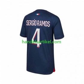 Paris Saint-Germain Sergio Ramos 4 Heim Trikotsatz 2023/24 Kurzarm